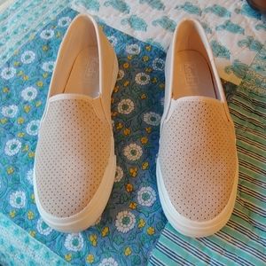 Taupe Keds Ortholite Slip-ons Size 7